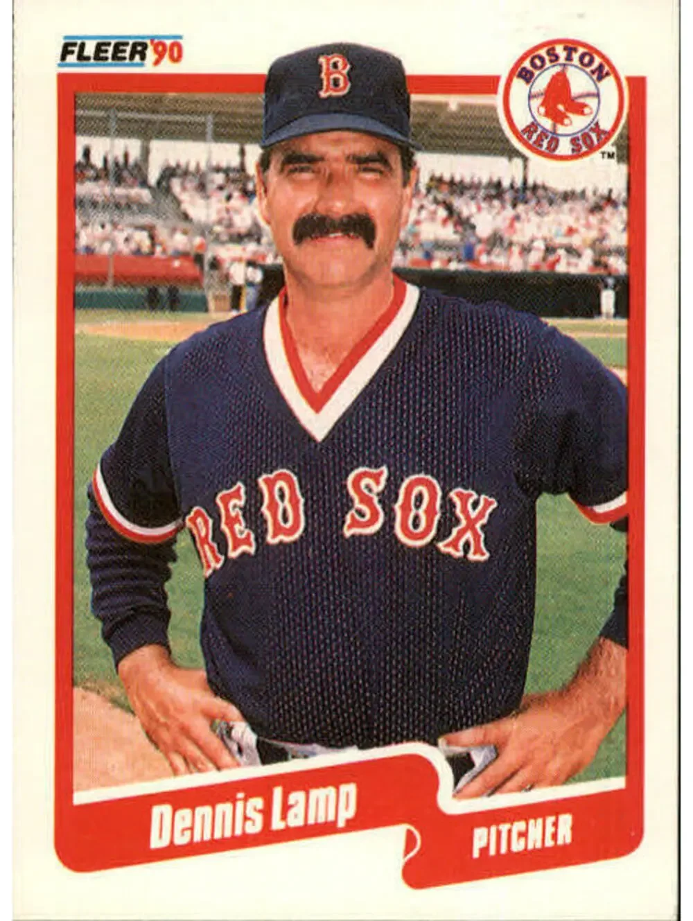 1990 Dennis Lamp Fleer Baseball Card #280